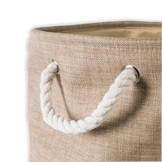 DII® Large Round Variegated Polyester Bin